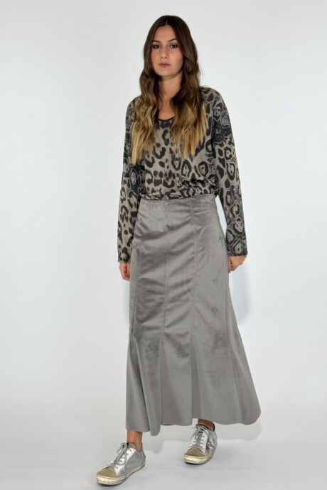 POLLERA ADELE Gris