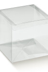 Caja transparente 12x12x12 cm. - TRANSPARENTE Caja transparente 12x12x12 cm. - TRANSPARENTE