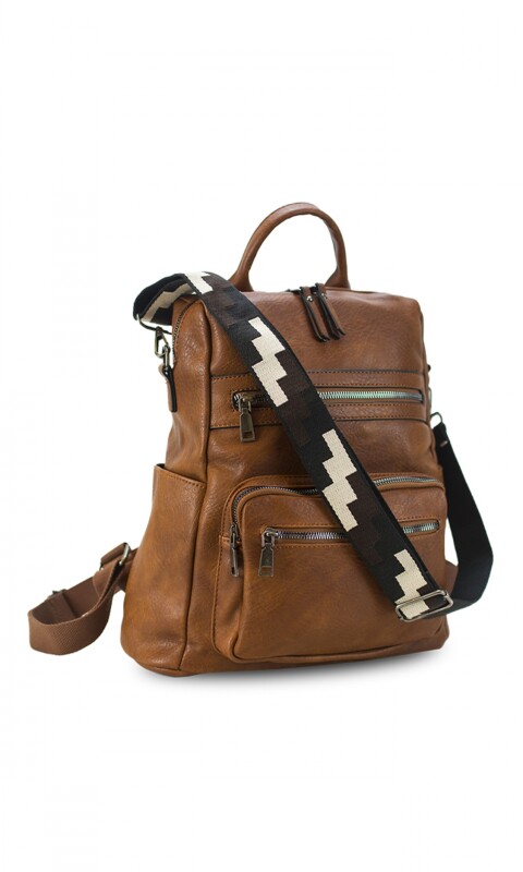 MOCHILA BROOKLYN HABANO