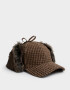 Caps Gorra Pelo Sintético - Estampado Escoces