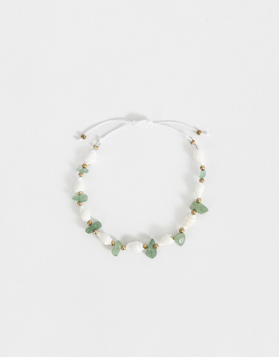 Tobillera Hilo Caracoles 