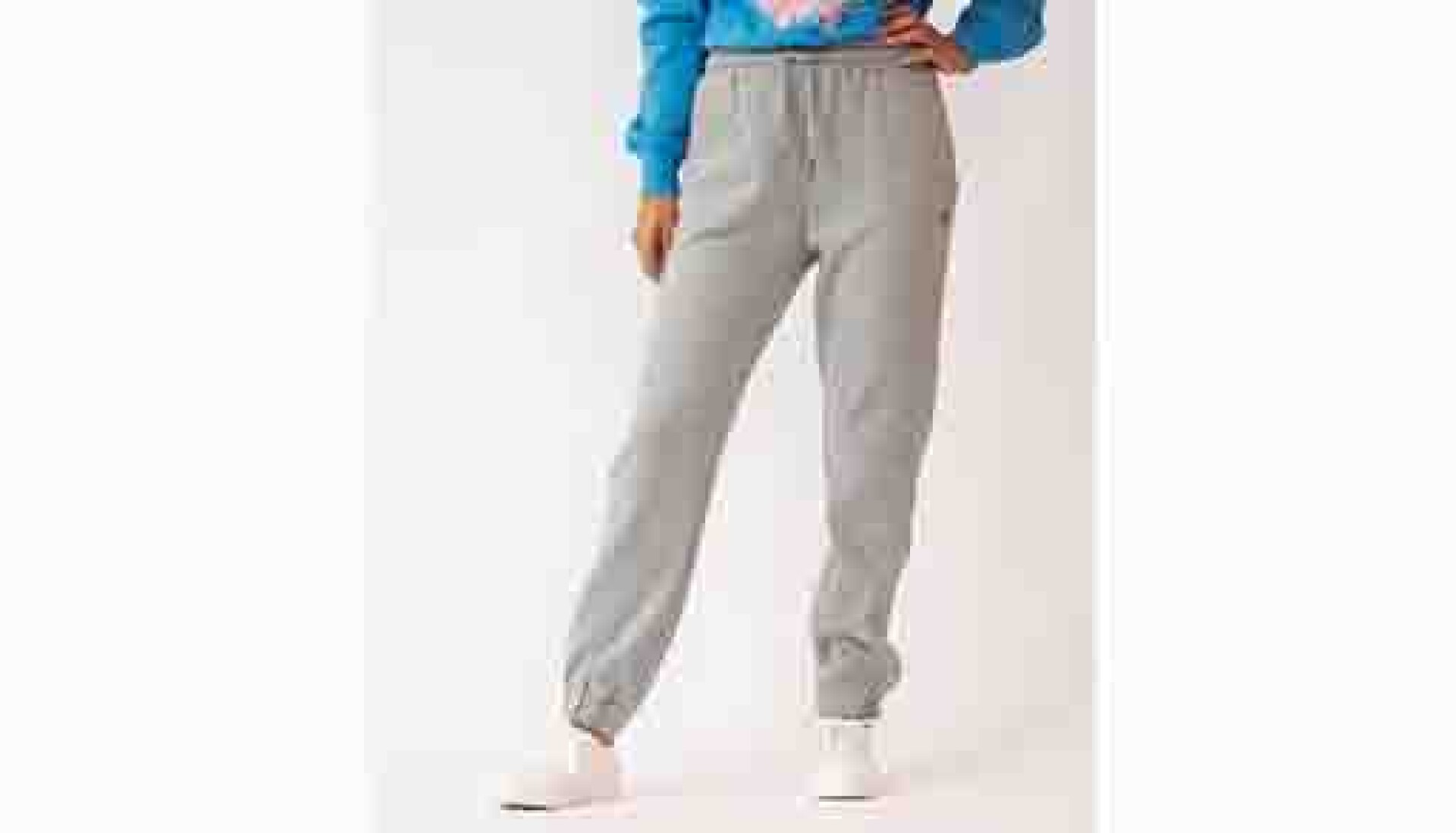 Pantalón de Mujer N+ Lucy c/Puño - Gris 