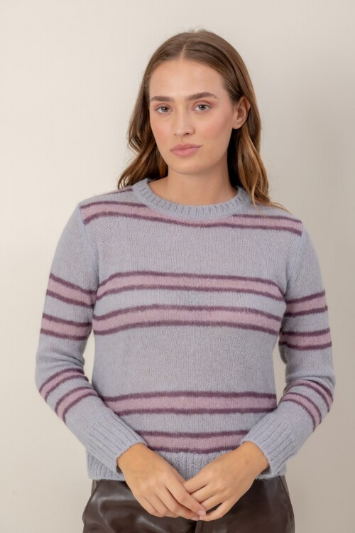 Sweater Mohair Rosa