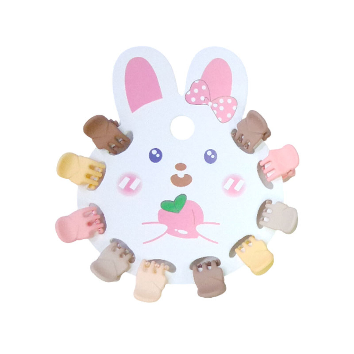 Broches pinzas de colores 10pcs (OW013) - Broches Pinzas De Colores 10pcs (ow013) 