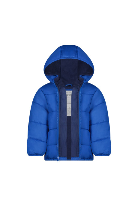 Campera azul resistente al agua Sin color