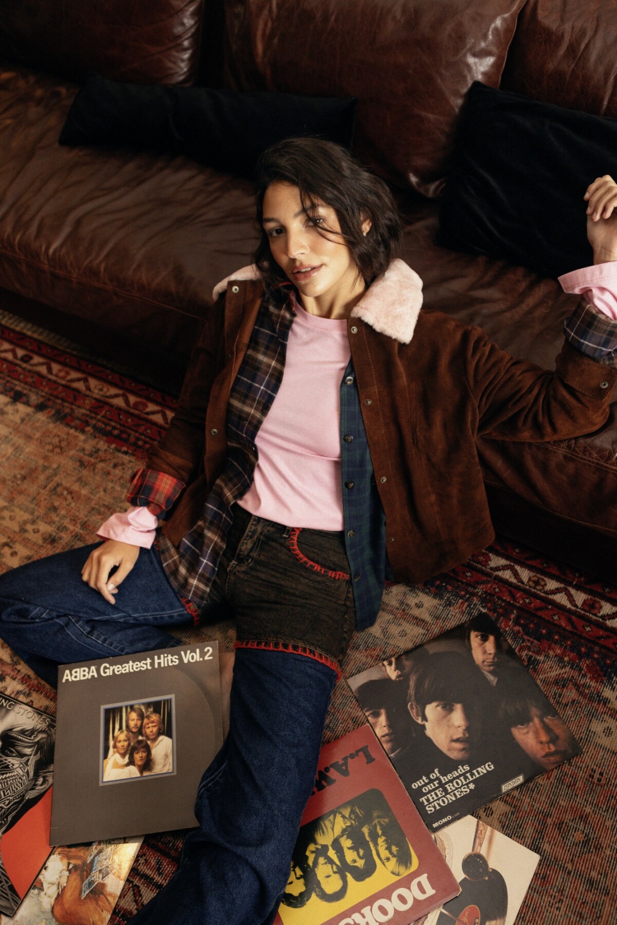 Warm Shirt Chocolate / Rosado