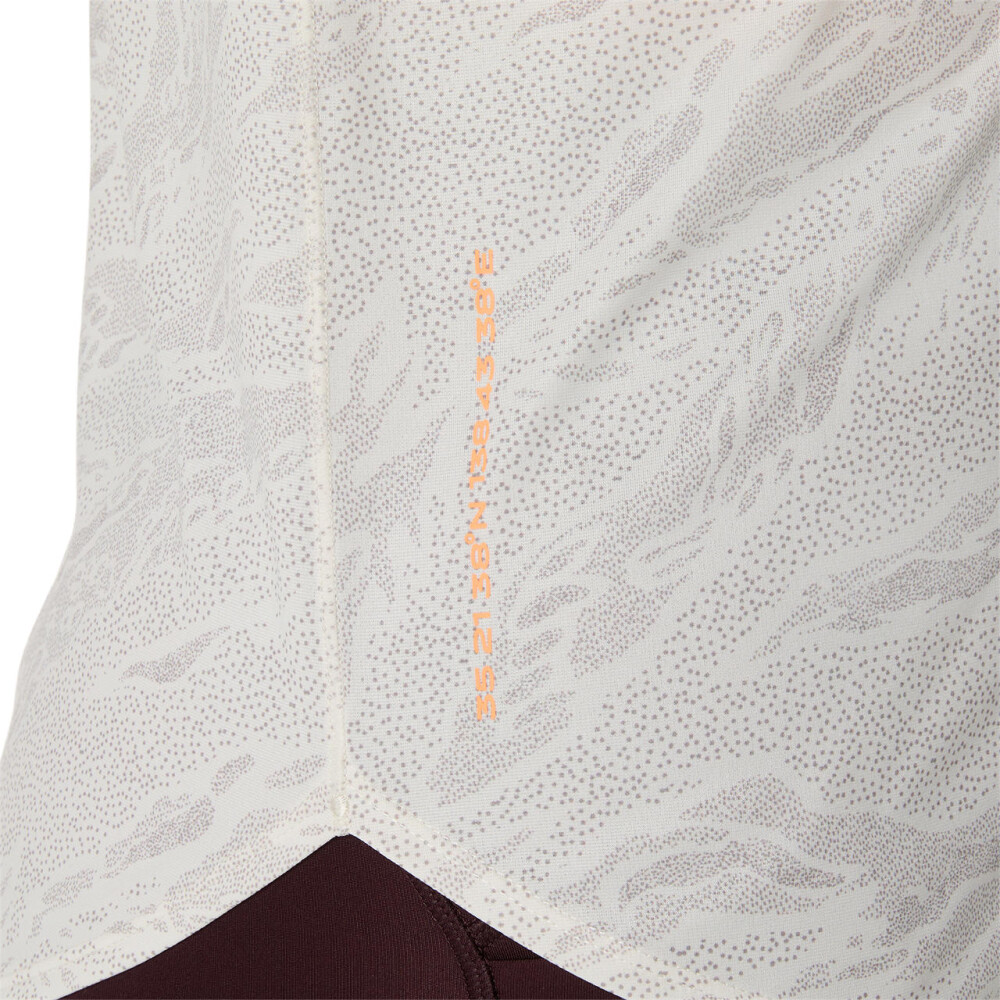 Bividi Running Fujitrail Tank Mujer Cream/rainstorm Grey