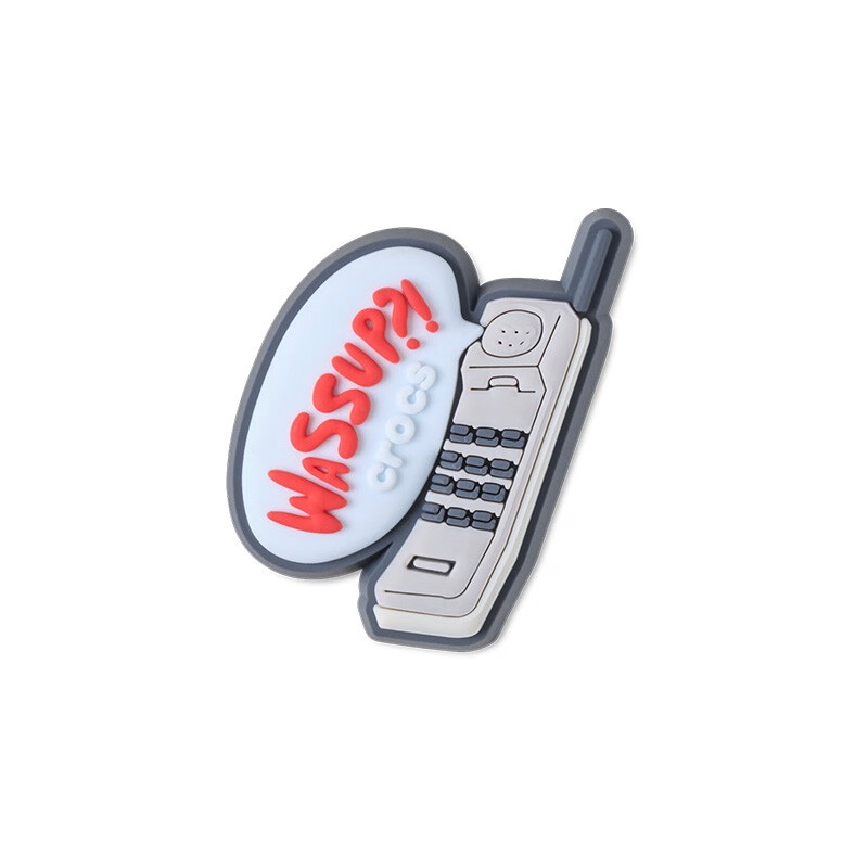 Jibbitz™ Charm Wassup Phone Multicolor