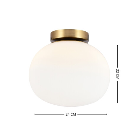 LUMINARIA DE TECHO PIREO Luminaria de Techo Pireo Blanca