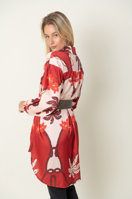 CAMISA OPALO Bordeau
