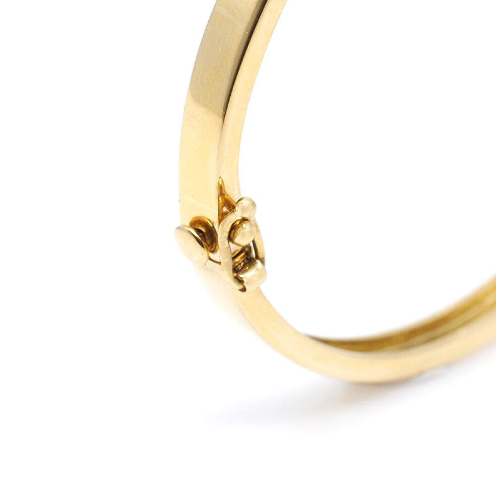 Pulsera esclava rigida en oro 18k amarillo Pulsera esclava rigida en oro 18k amarillo