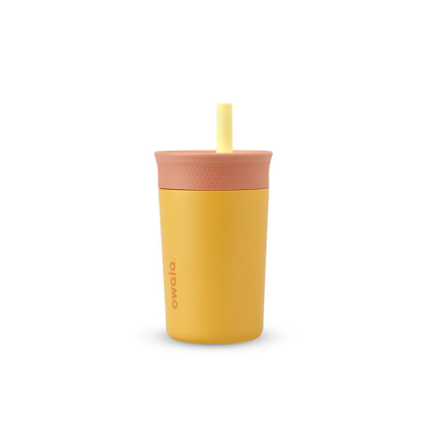 Kids Tumbler - Stainless Steel - 12-oz. - Peach/Yellow Peach/Yellow