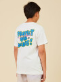 T-SHIRT MINGUS TEEN RUSTY Blanco