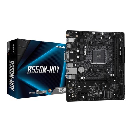Motherboard Asrock B550M-HDV AM4 001