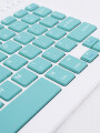 TECLADO INALAMBRICO USB VERDE AQUA