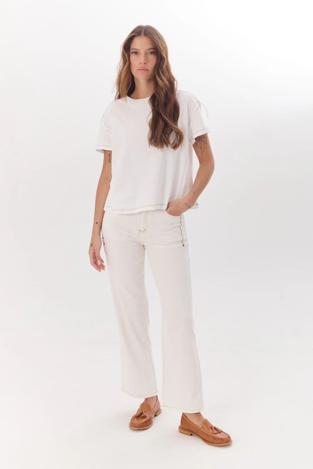 PANTALON NASH blanco 6