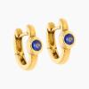 Tornillos en oro 18K y zafiros Tornillos En Oro 18k Y Zafiros