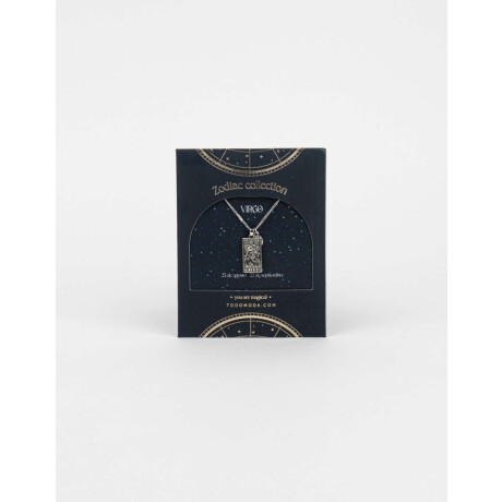 Cadena Con Dije De Zodíaco Cáncer Plateado