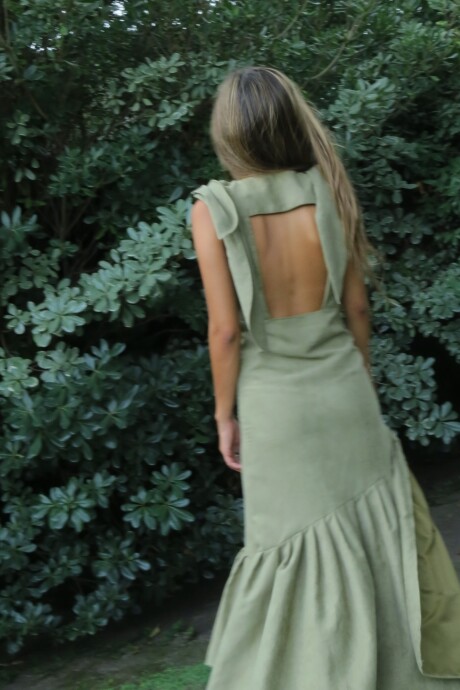 Ribbon Dress Verde
