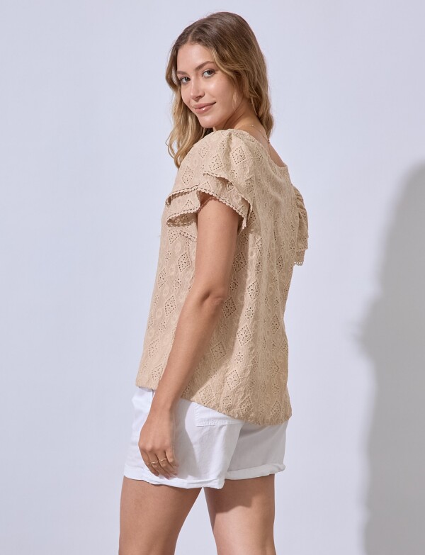 Blusa Calada BEIGE