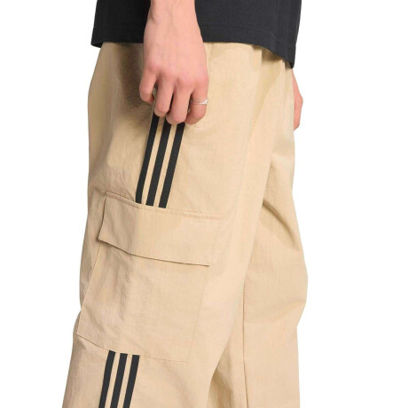 Pantalón Adicolor 3 Stripes de Hombre Crema
