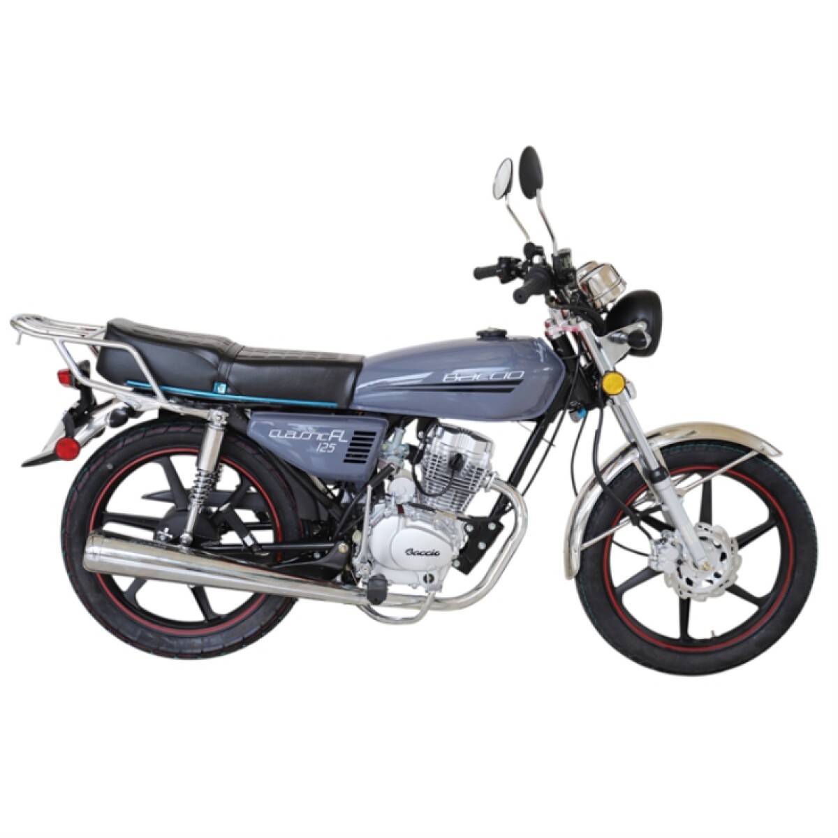 Moto Baccio Calle Classic Fl 125cc - Gris 