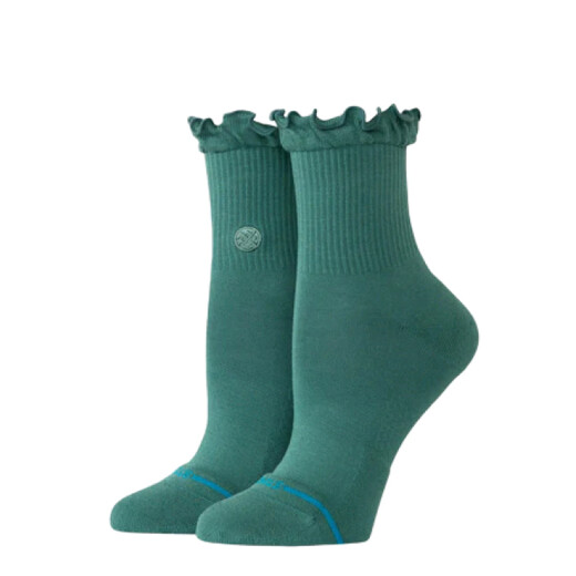 Medias Stance Ruffle Icon Quarter - Verde Medias Stance Ruffle Icon Quarter - Verde