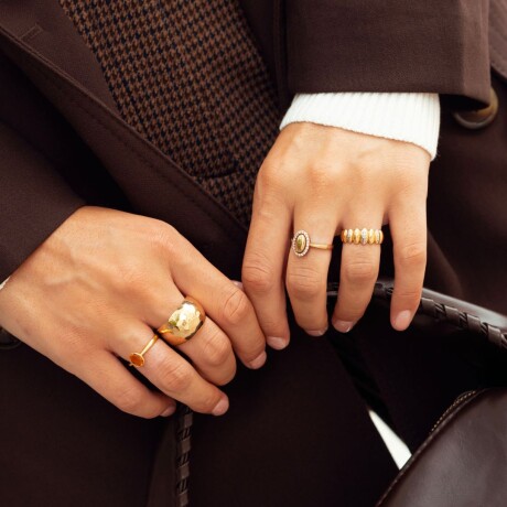 Anillo Lady Di - Oro 10k Anillo Lady Di - Oro 10k