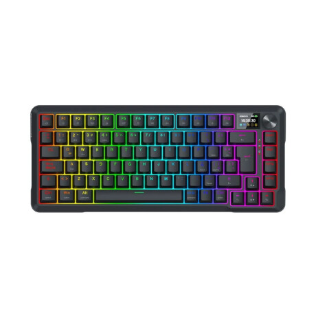 Teclado Gamer Redragon Ucal Pro LCD K724 RGB Black Teclado Gamer Redragon Ucal Pro LCD K724 RGB Black