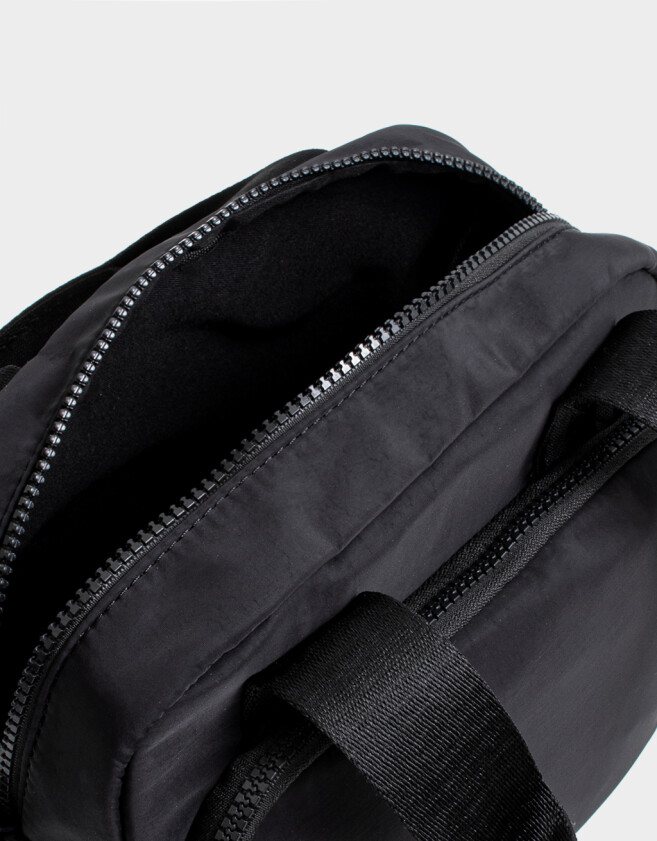 Bowling Cartera Bowling Puffy - Negro