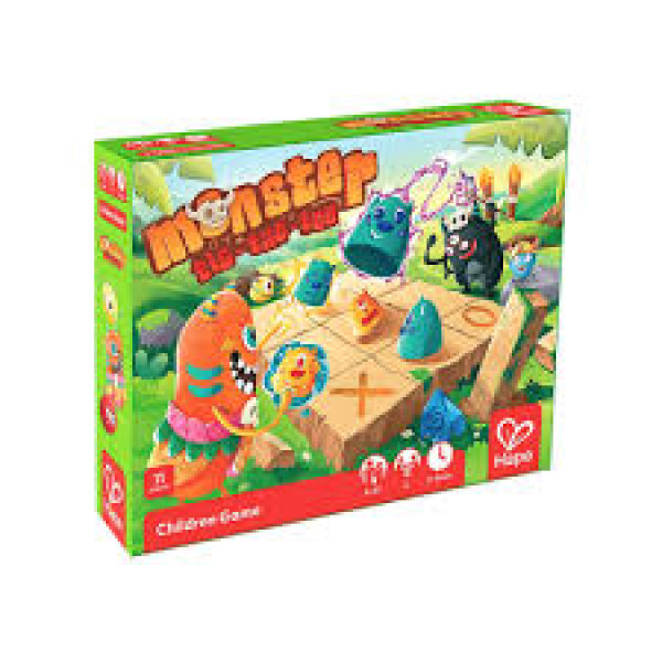 Juego Monster TA TE TI Hape Juego Monster TA TE TI Hape