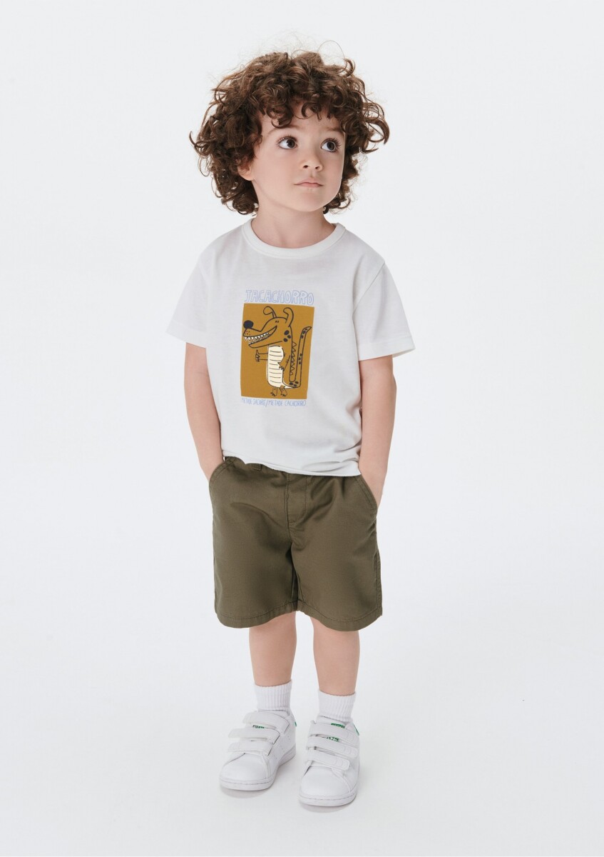 CAMISETA MM MASC - BRANCO 