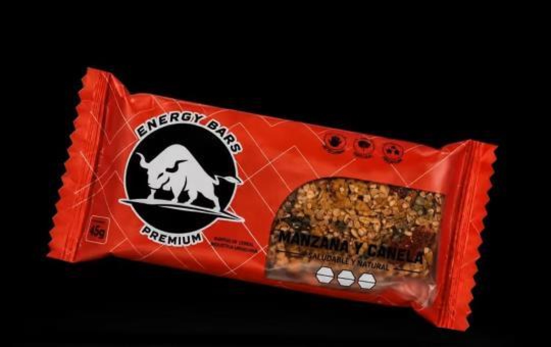 BARRITA ENERGY BAR 45G MANZANA Y CANELA 