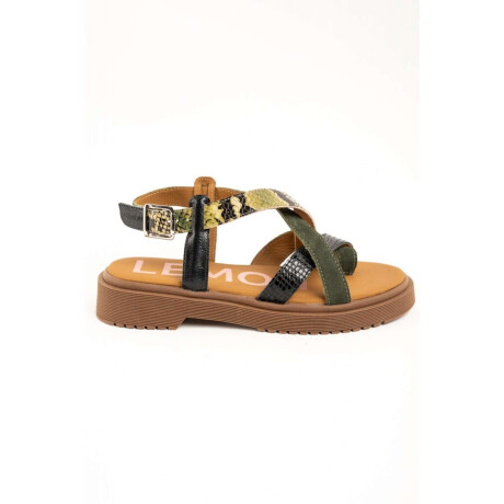 Sandalia Texturada Multi