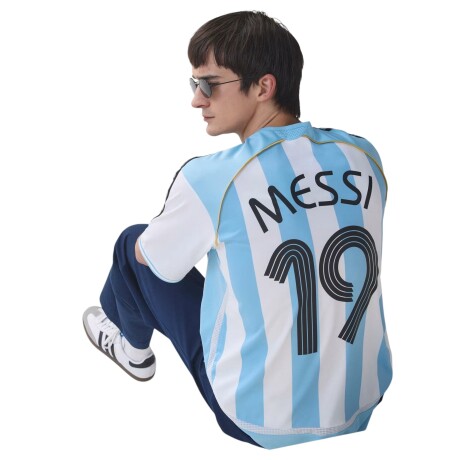 adidas CAMISETA ARGENTINA 2006 MESSI Light Blue