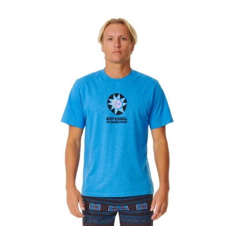 Remera MC Rip Curl Swc Sun Beams Tee Negro con Diseño