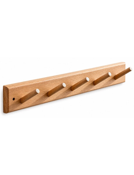 PERCHERO DE PARED 5 COLGADORES BAMBU 61X7.5CM NAT PERCHERO DE PARED 5 COLGADORES BAMBU 61X7.5CM NAT