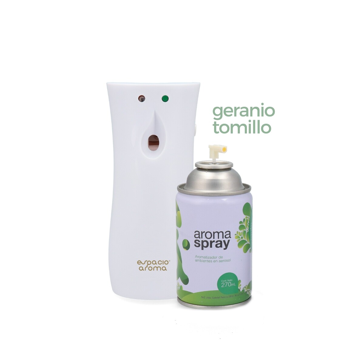 Kit automático Blanco - Geranio & Tomillo 