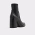 SERAPHICA DARK BROWN SMOOTH LEATHER BLACK