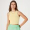 BLUSA SM FEM AMARILLO