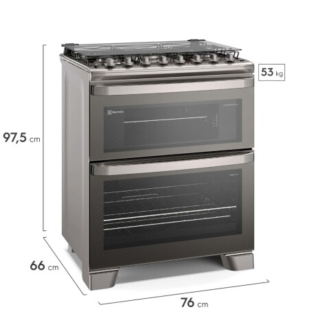 COCINA ELECTROLUX GAS GRIS FE5DC