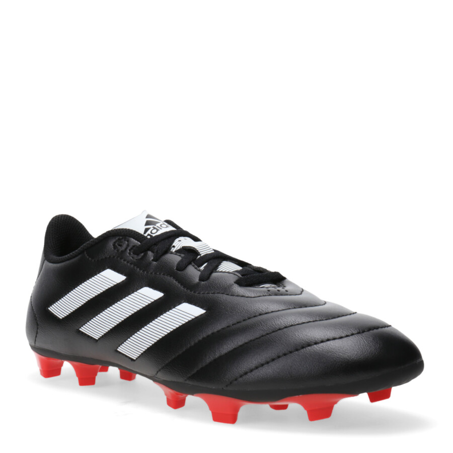 Championes Unisex Adidas Fútbol 11 Goletto VIII Negro - Blanco - Rojo