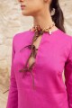 VESTIDO TIRA Fucsia