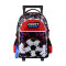 Mochila Footy CARRO Futbol TEAM con Luz Led Negro - Rojo