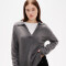 Sweater Dapa Gris Melange Oscuro