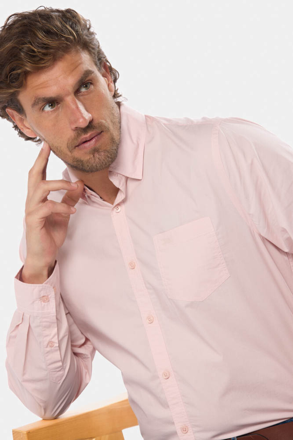 CAMISA LISA Rosa