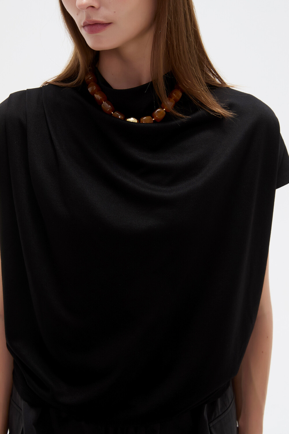 Tops Bornea Negro