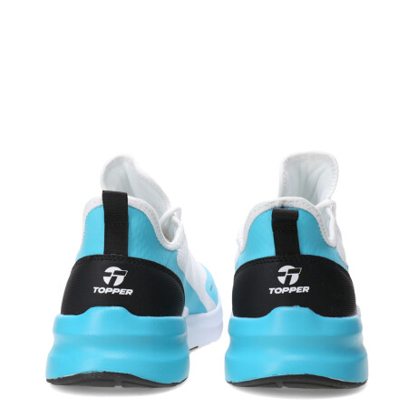 Championes de Hombre Topper Squat Ii Blanco - Azul