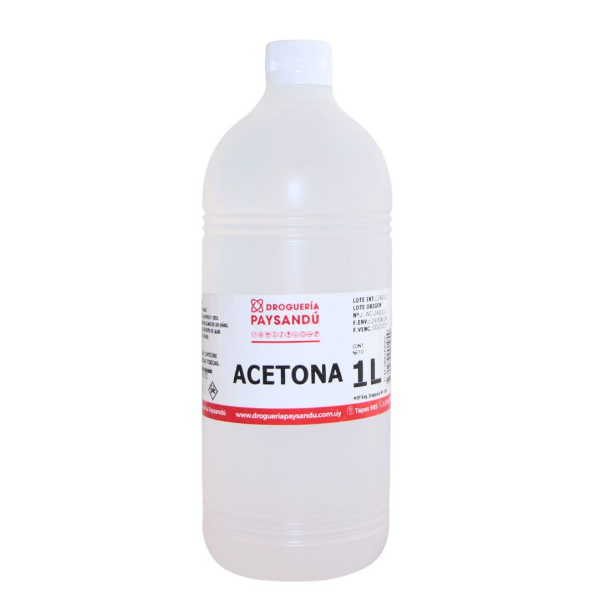 Acetona Pura - 1 L 