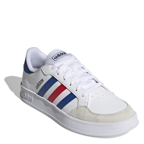 Championes de Hombre Adidas Breaknet 2.0 Blanco - Azul - Rojo